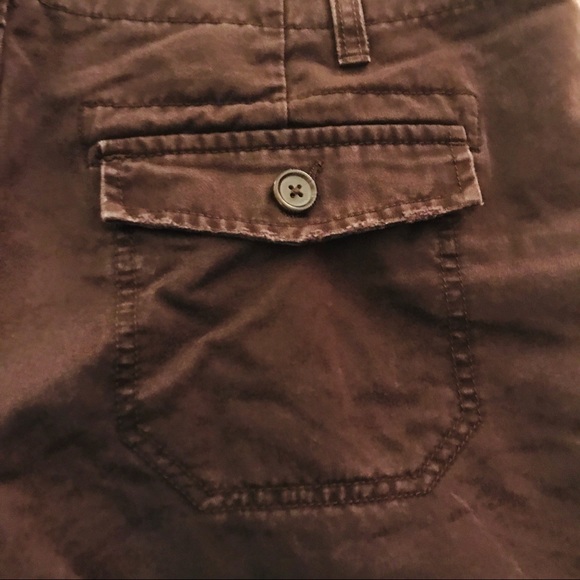 Old Navy Brown Distressed Shorts - Picture 7 of 8